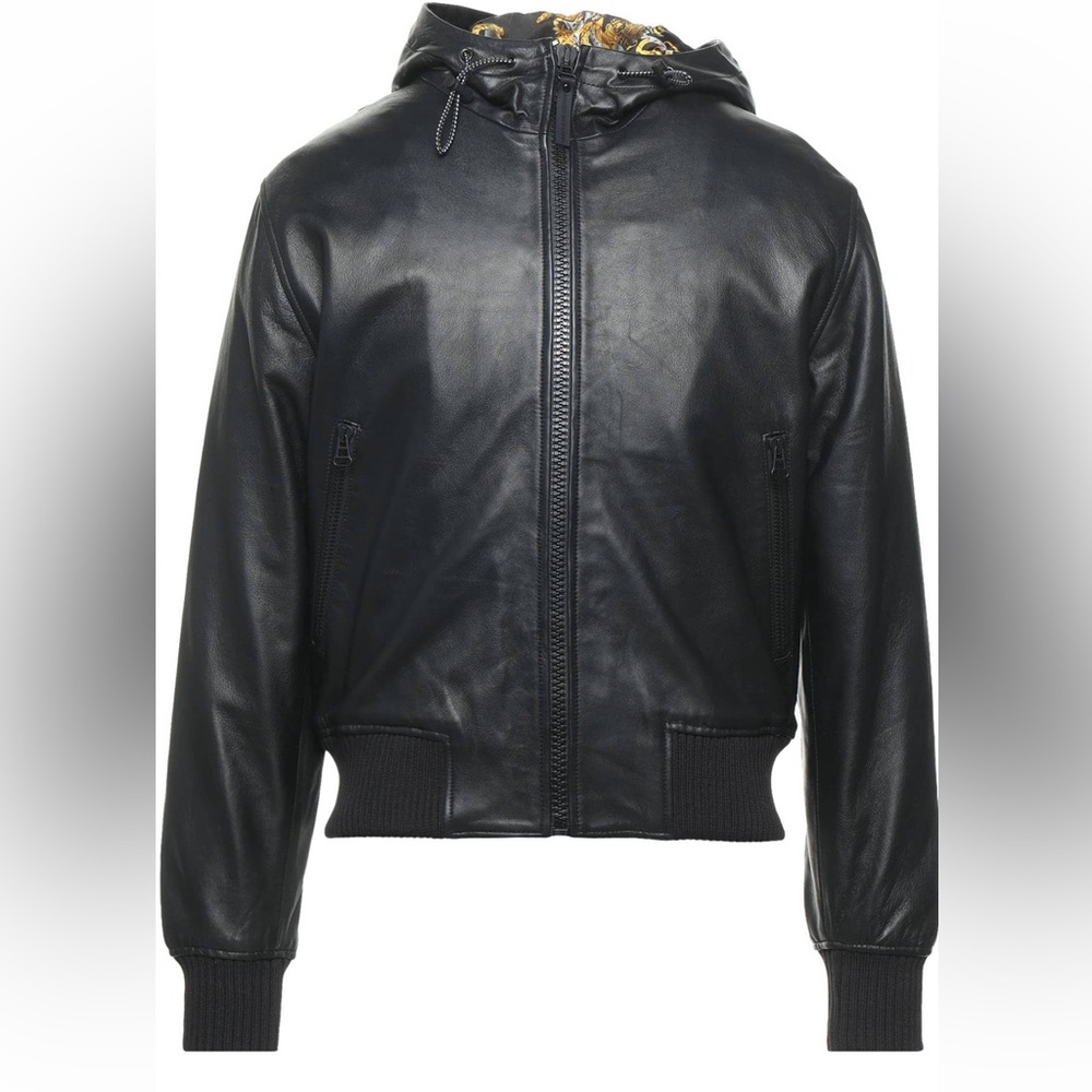 Versace jacket 100% lambskin